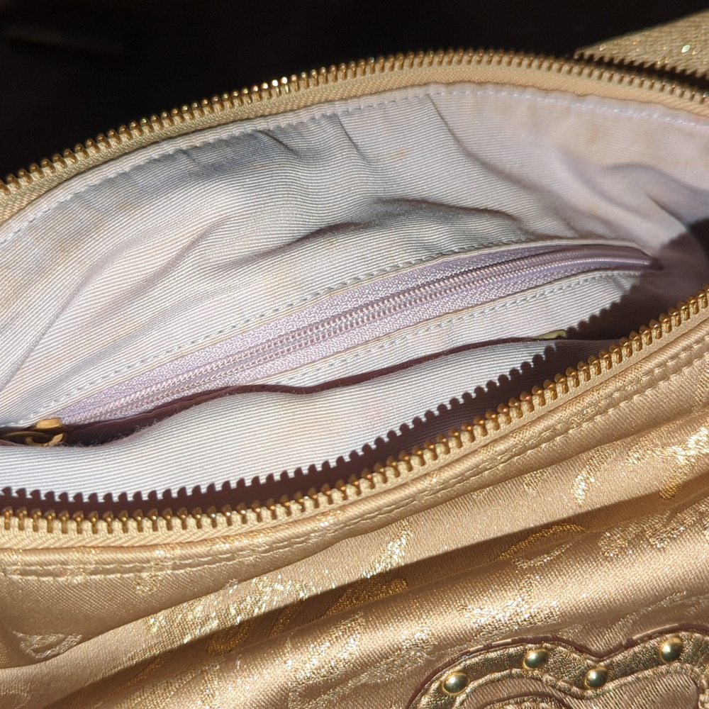 Final Reduction - Coach Lurex New York Script Holiday Limited Edition Hobo - Picture 10 of 10